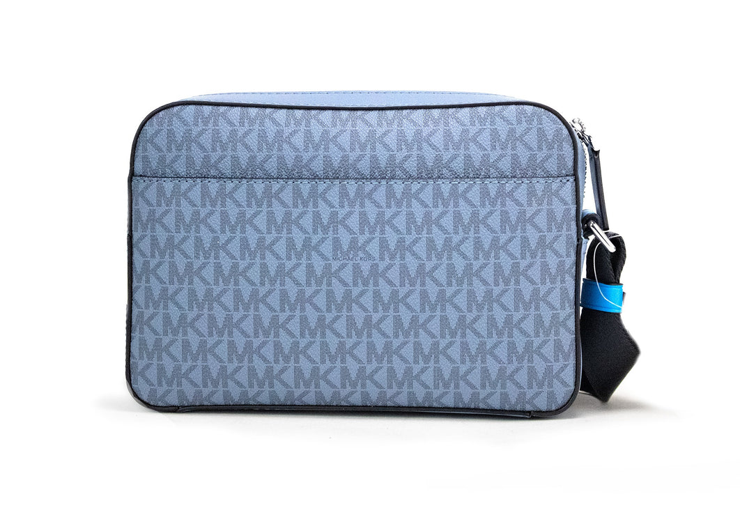 Bolso cruzado Cooper Small Denim Multi Signature PVC Utility Crossbody