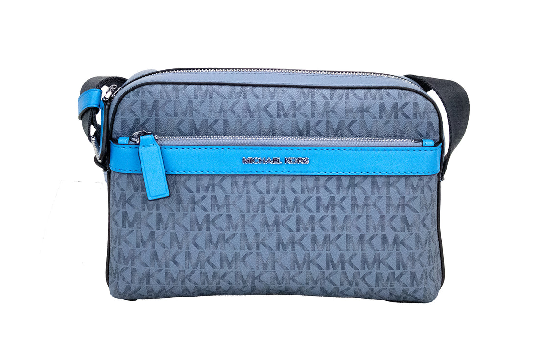 Bolso cruzado Cooper Small Denim Multi Signature PVC Utility Crossbody