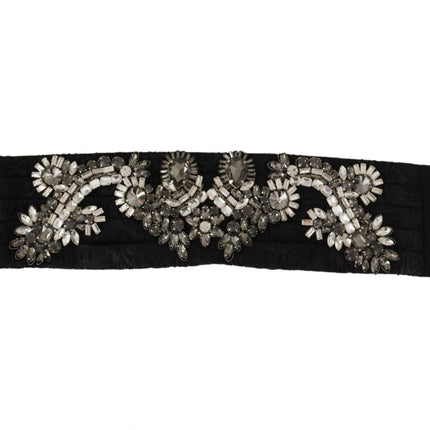 Ceinture de soie embalaise élégante en strass