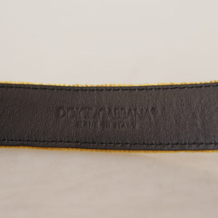 Ceinture de boucle en or élégante en velours en velours