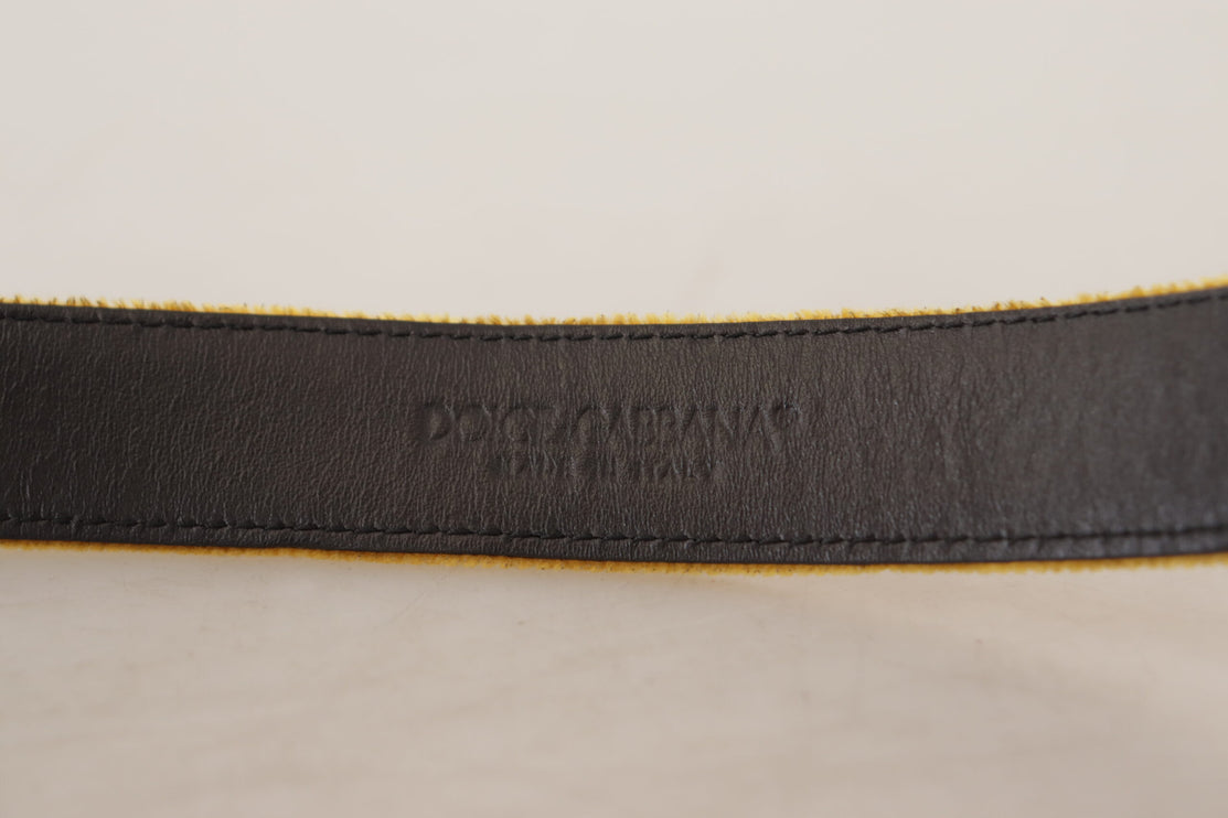 Ceinture de boucle en or élégante en velours en velours