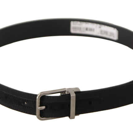 Elegant Black Toivas & Leather Belt