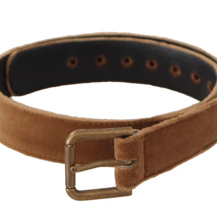 Ceinture élégante en cuir de boucle gravée