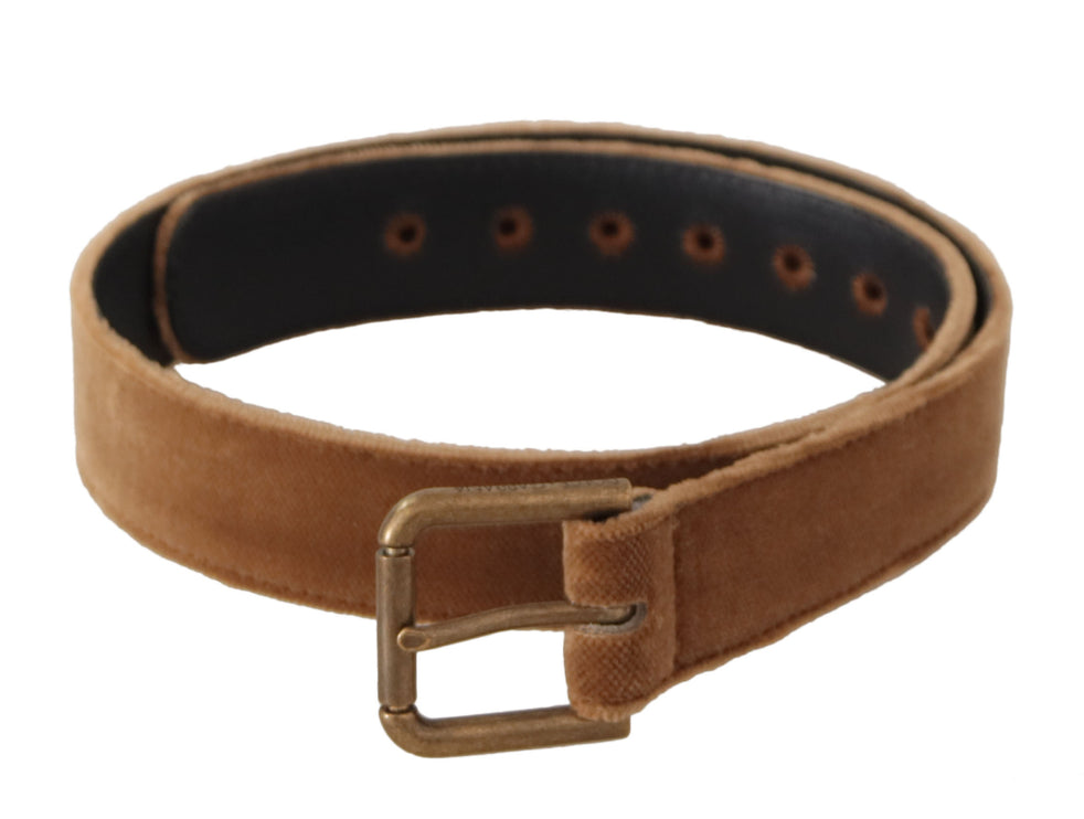 Ceinture élégante en cuir de boucle gravée