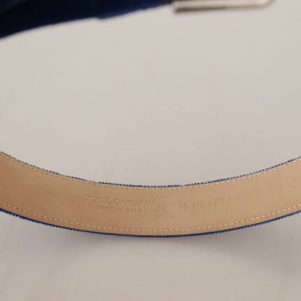 Ceinture en métal en velours élégant