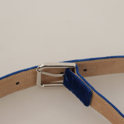 Ceinture en métal en velours élégant