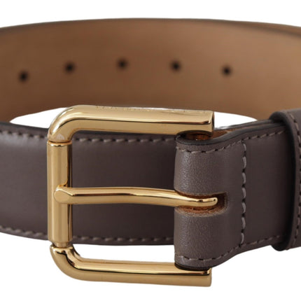 Elegante Gegraveerde Gesp Leren Riem