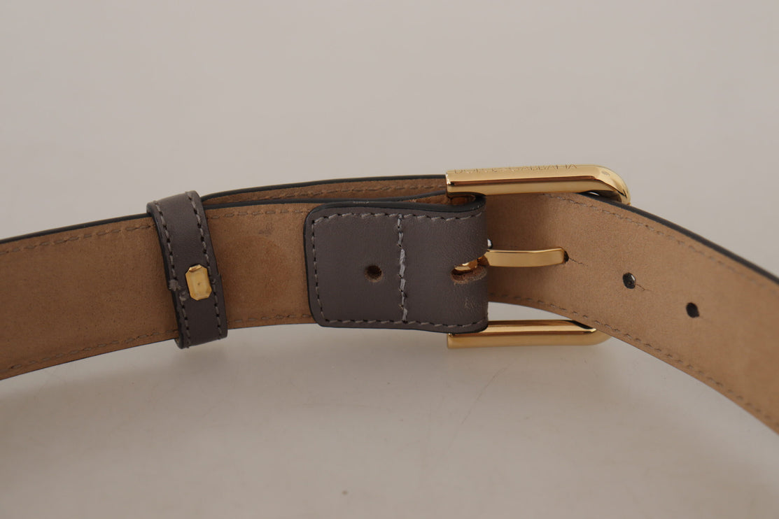 Elegante Gegraveerde Gesp Leren Riem