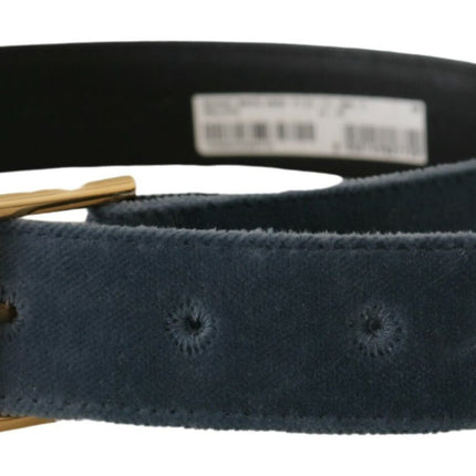 Ceinture de concepteur en velours de la marine élégante