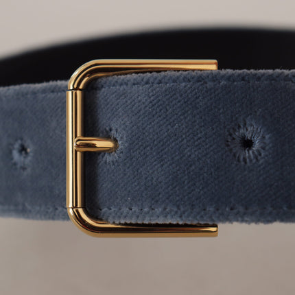 Ceinture de concepteur en velours de la marine élégante