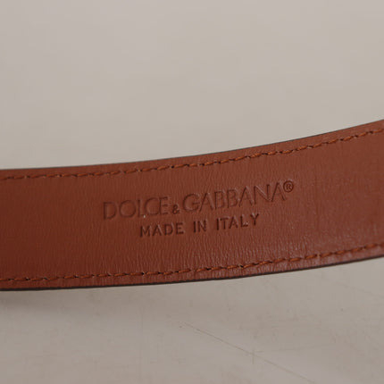 Ceinture en cuir gravée élégante - style intemporel