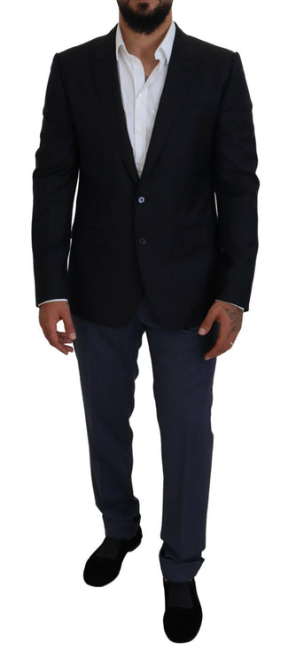 Élégant blazer martini bleu foncé