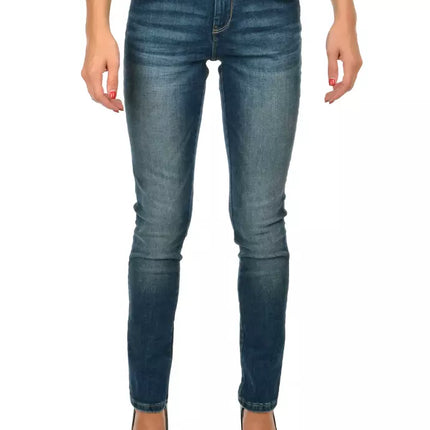 Jeggings skinny en bleu ciel enchanteur