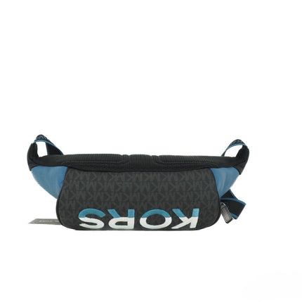 Cooper Large Blue Multi L'en cuir brodé Logo Utility Belt Sac