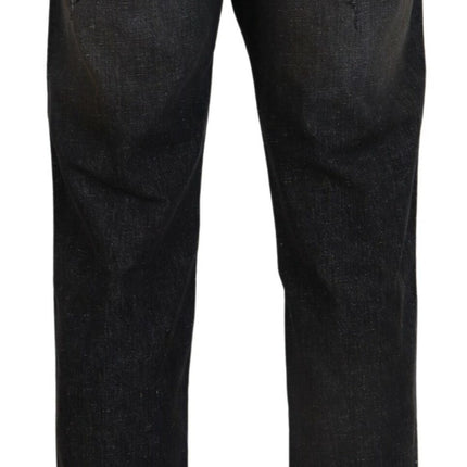 Exquisite Gray Denim Pants for the Modern Gentleman