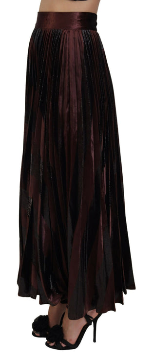 Elegante a-lijn maxi rok met hoge taille