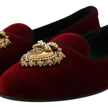 Mocasines de devoción de Velvet Burdeos