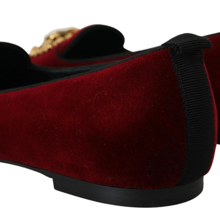 Mocasines de devoción de Velvet Burdeos