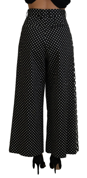 Elegante hoog-taille polka puntbroeken