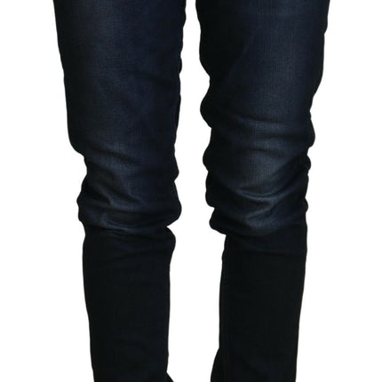 Jean skinny de la taille basse chic