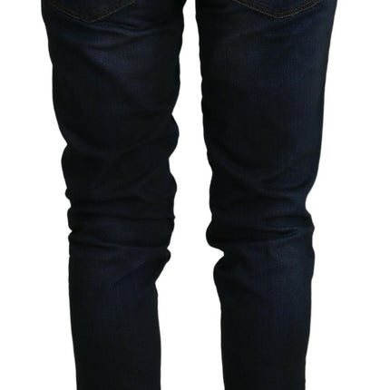 Jean skinny de la taille basse chic