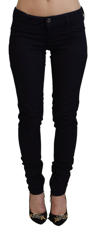 Jeans skinny in denim chic nero nero nero