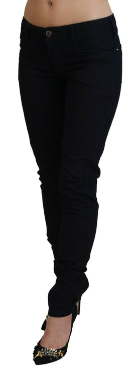 Jeans skinny in denim chic nero nero nero