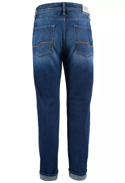 Chic Jeans de algodón azul de Fit Regular Fit For Men