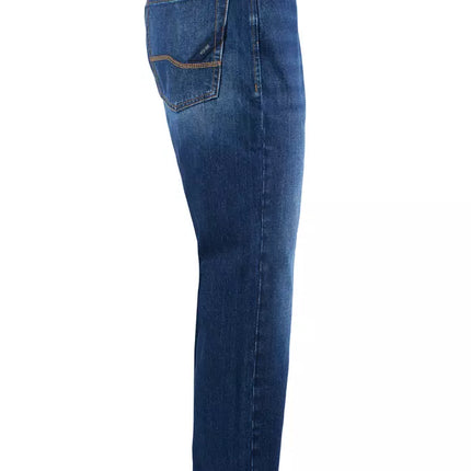 Chic Jeans de algodón azul de Fit Regular Fit For Men