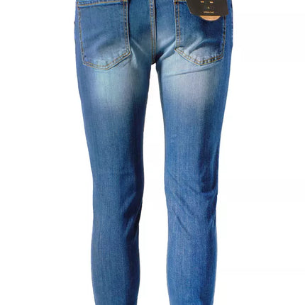 Jeans para hombres Chic Slim Fit - Versátil de mezclilla azul