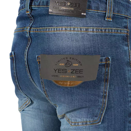 Jeans para hombres Chic Slim Fit - Versátil de mezclilla azul