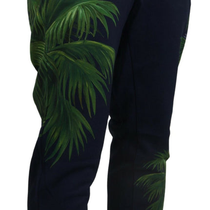 Elegant Cotton Jogging Pants with Print Design