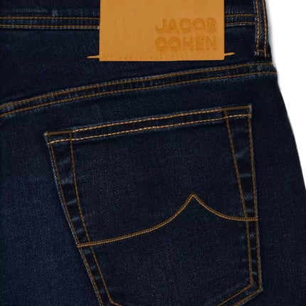 Blue Cotton Men Slim-fit Jean