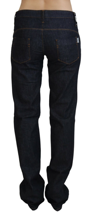 Jeans designer di gambe chic bassi bassi