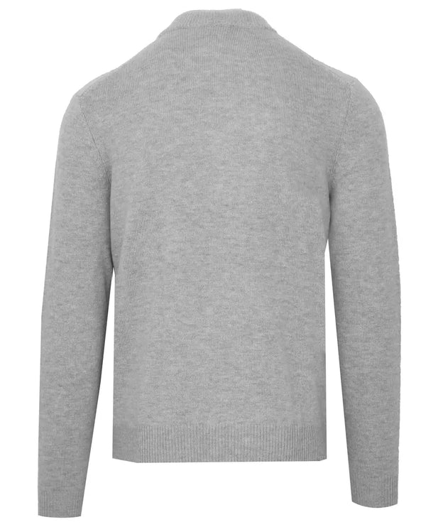 Elegant Wool-Cashmere Men's Turtleneck