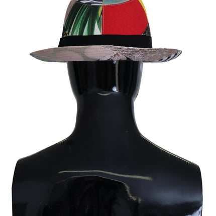 Eclectisch Chique Multicolor Fedora Pet