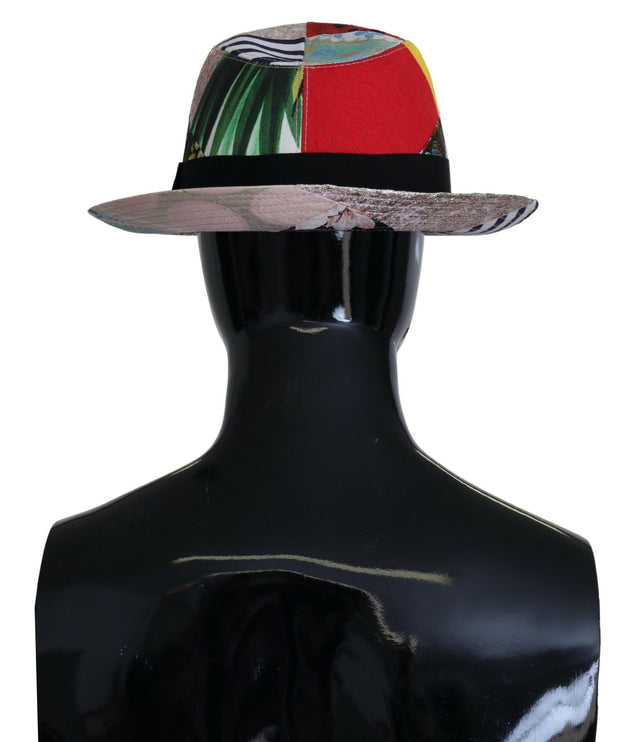 Eclectisch Chique Multicolor Fedora Pet