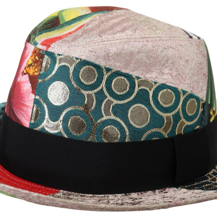 Eclectisch Chique Multicolor Fedora Pet