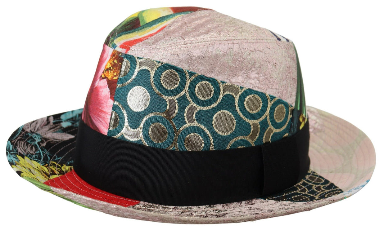 Eclectisch Chique Multicolor Fedora Pet