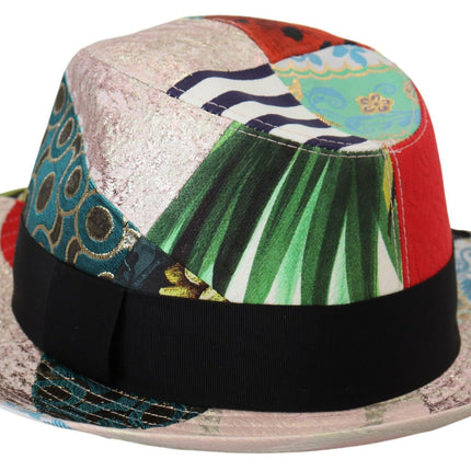 Eclectisch Chique Multicolor Fedora Pet