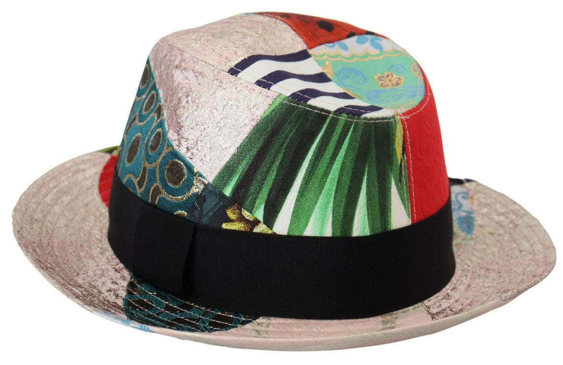 Eclectisch Chique Multicolor Fedora Pet