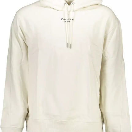 White Cotton Men Sweater