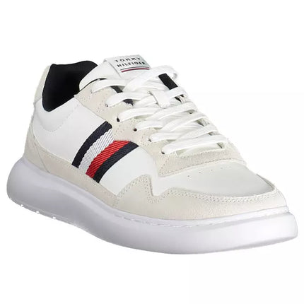 White Leather Men Sneaker