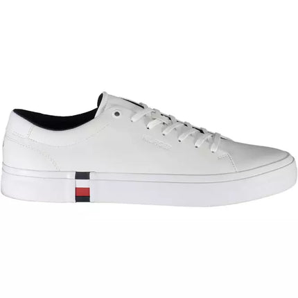 White Leather Men Sneaker