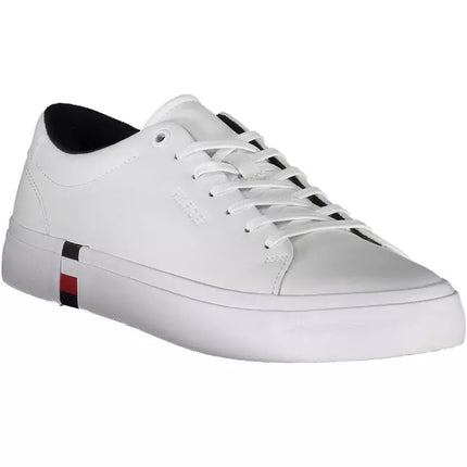 White Leather Men Sneaker