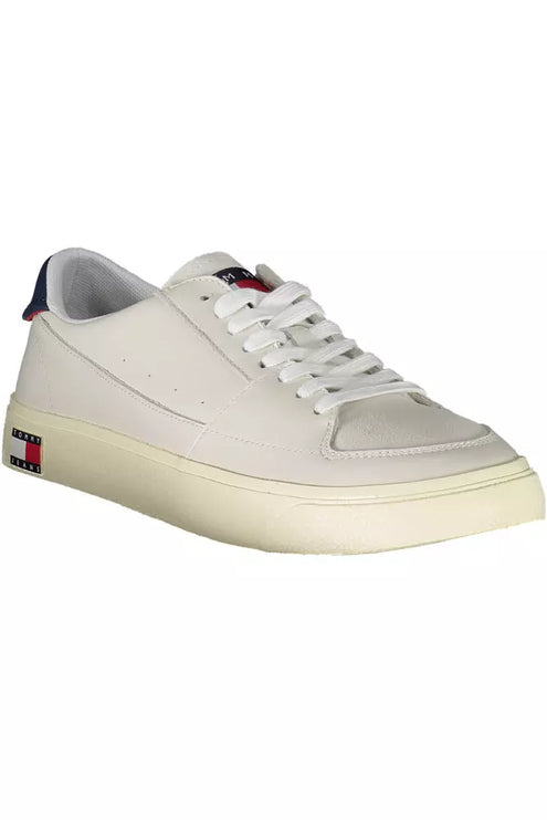 White Leather Men Sneaker