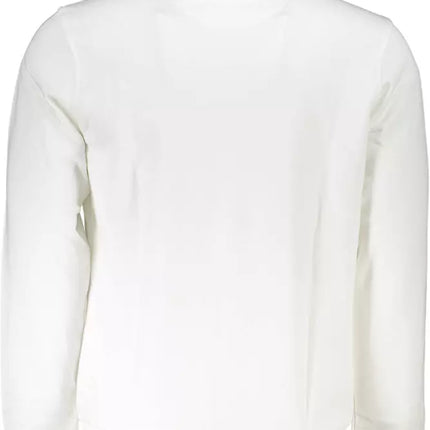 White Cotton Men Sweater