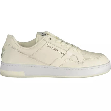 White Leather Men Sneaker