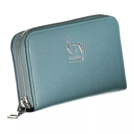 Blue Polyethylene Women Wallet