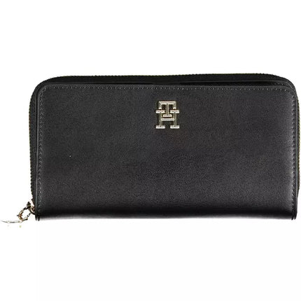 Black Polyethylene Women Wallet